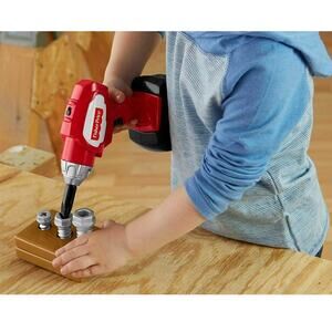 Fisher-Price Drillin' Action Tool Set Realistic Action Sounds Play Set New